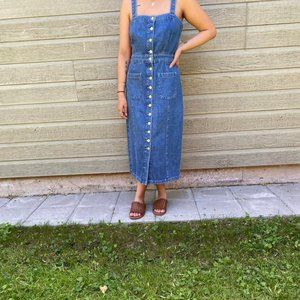 ALL Saints Denim Dress, Small (S), Blue